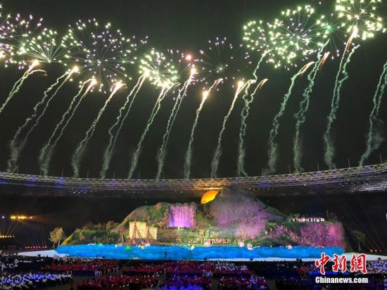 雅加达亚运会开幕式：千岛之国的万种风情