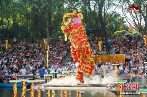 澳大利亚狮队广东佛山登南狮王宝座