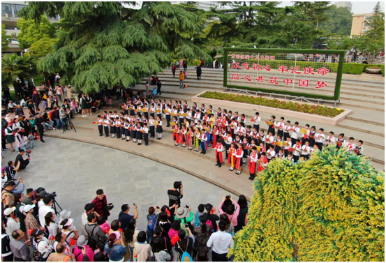 郑州文源小学举办“阅读快闪”活动迎接世界读书日