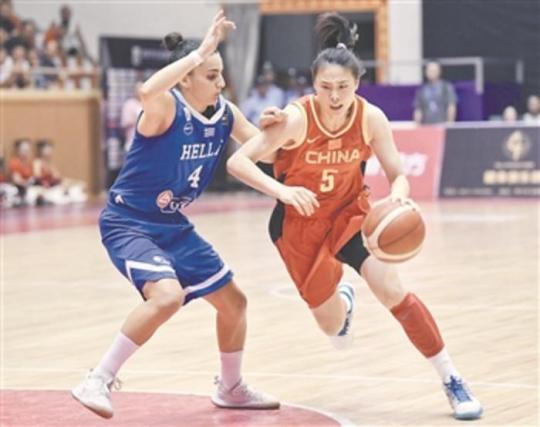 中国队夺西昌国际女篮锦标赛冠军