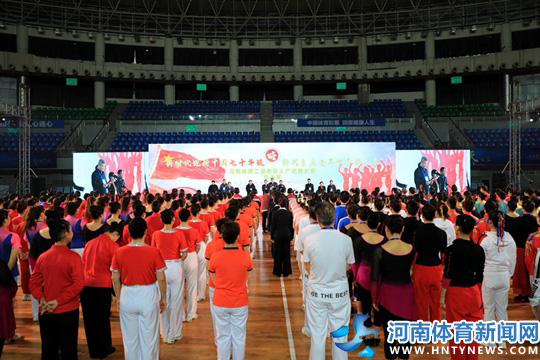 河南省第二届老年人广场舞大赛总决赛在长垣举行
