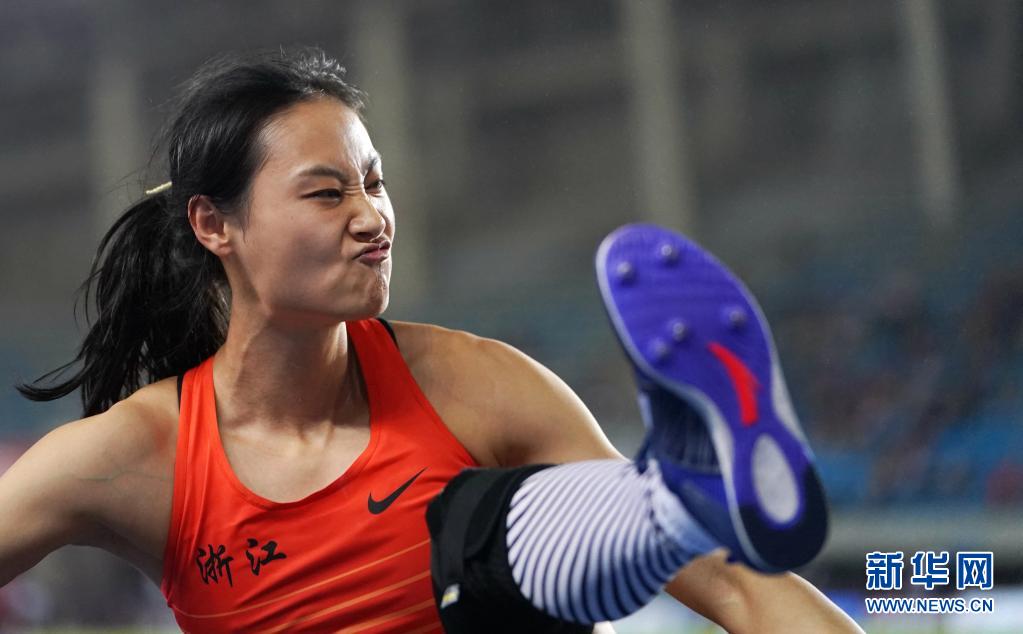 2021全国冠军赛：女子撑杆跳高决赛徐惠琴夺冠