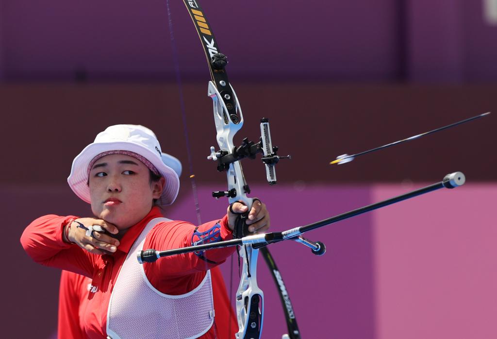 射箭综合：中国女团未进八强 韩国女团九连冠