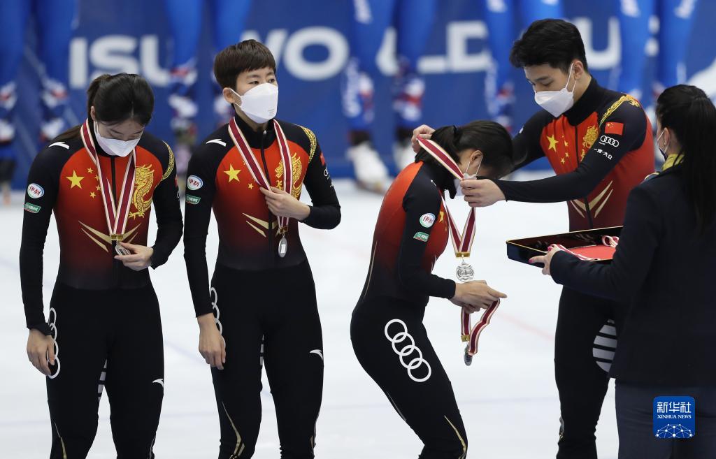 世界杯名古屋站：中国队获2000米混合接力银牌