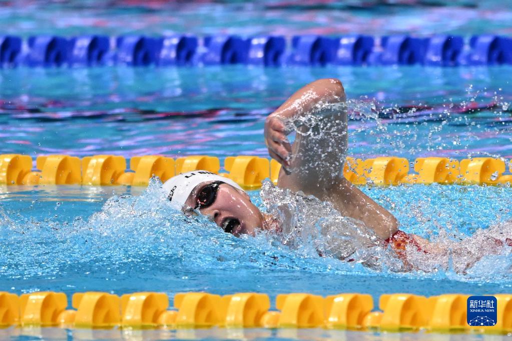 阿布扎比短池世锦赛：李冰洁夺得女子400米自由泳金牌