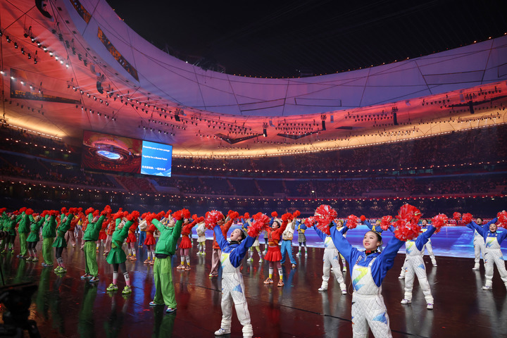 北京2020冬奧會開幕式演員95%為青少年