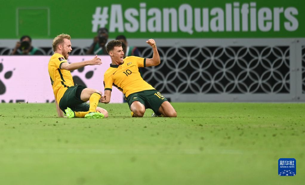 澳大利亚队晋级2022世界杯预选赛洲际附加赛