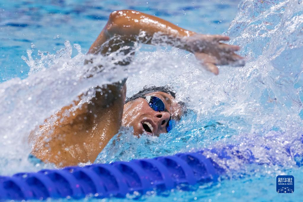 游泳世锦赛：意大利选手获得男子1500米自由泳金牌