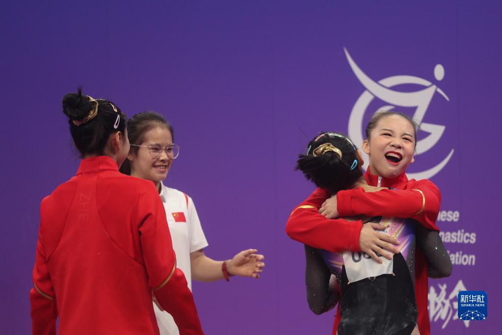 全国体操锦标赛：浙江特美赢杯队获得女子团体亚军