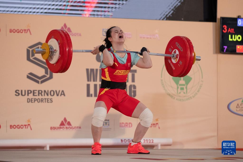 举重世锦赛女子59公斤级：中国队获一金一铜