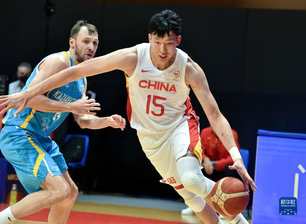 男篮世界杯亚大区预选赛：中国胜哈萨克斯坦