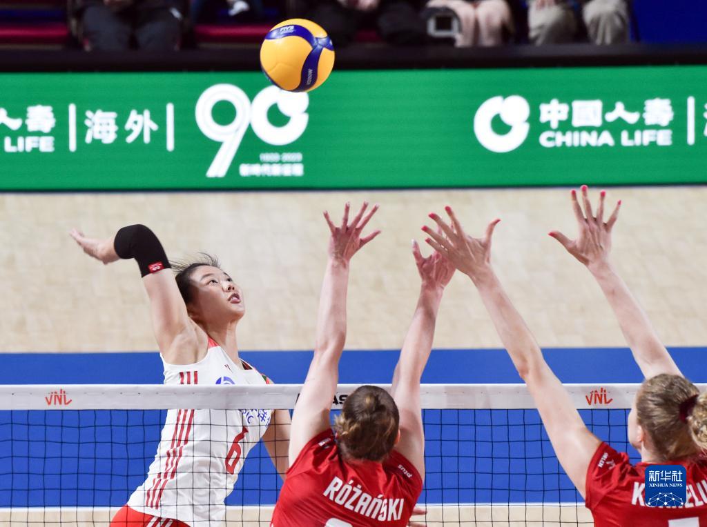 2023年世界女排联赛香港站：中国队0比3不敌波兰队